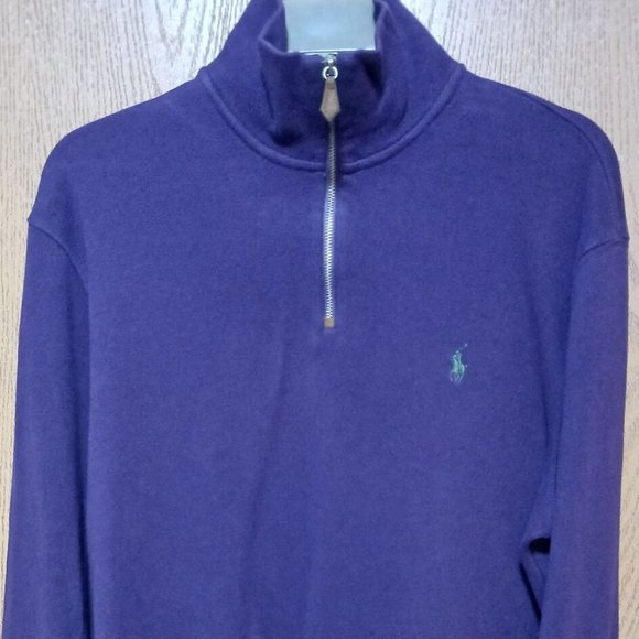 Polo Ralph Lauren Other - Polo (Ralph Lauren)- (Fleece)-(Purple)-(Size L)-(Pre-owned)-$30.00